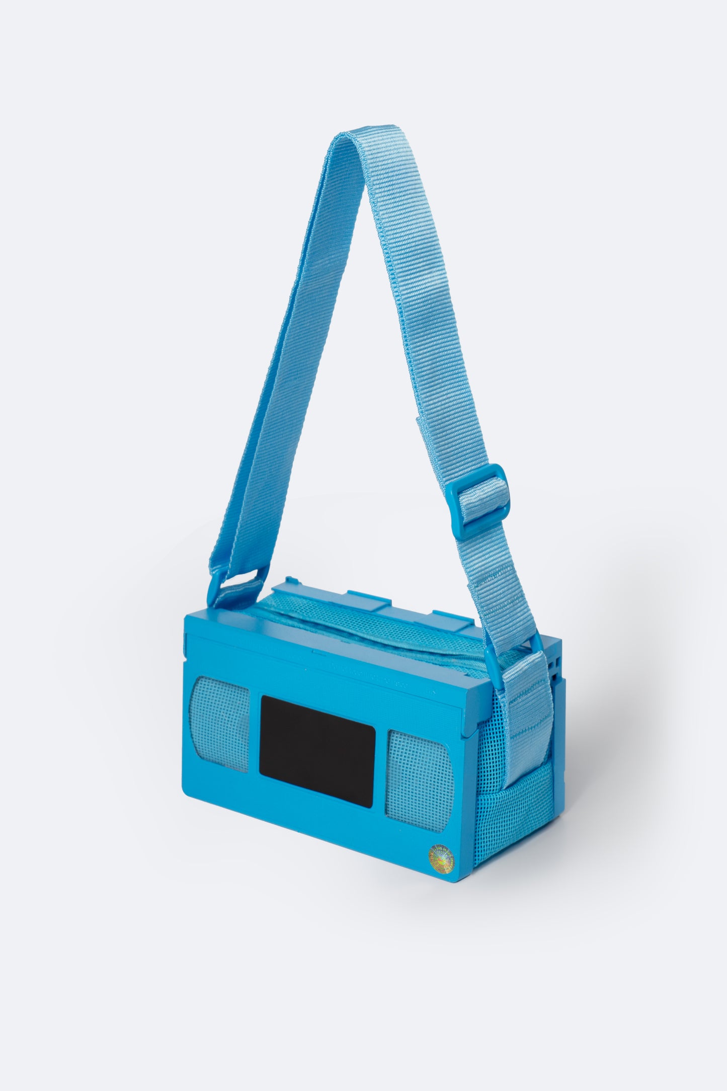 Blue VHS Bag